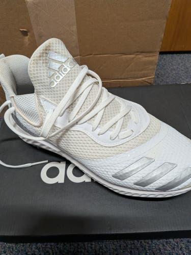 White Men's Size M 10.0 (W 11.0) Adult Adidas (New)