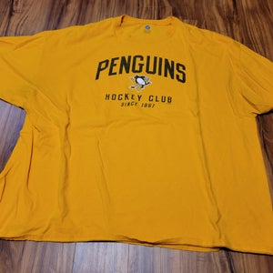 Pittsburgh Penguins NHL Big & Tall Short Sleeve Shirt, Tag Size 4XL