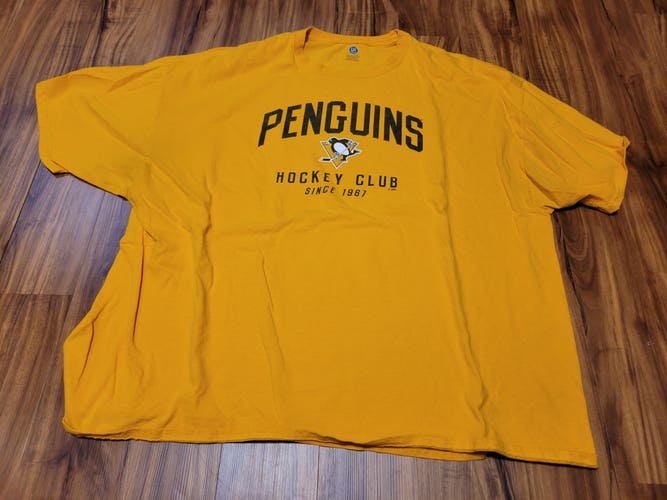 Pittsburgh Penguins NHL Big & Tall Short Sleeve Shirt, Tag Size 4XL