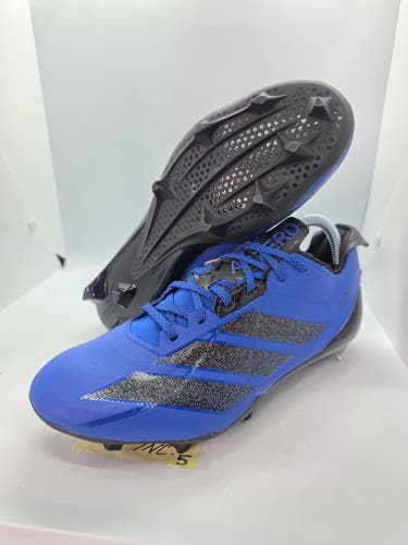 Adidas Adizero Electric II Football Cleats Royal Blue Black Men's sz 9 / JH8745