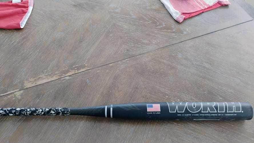 2013 Worth 454 Senior Adult Softball Bat 25 oz 34" (Used)