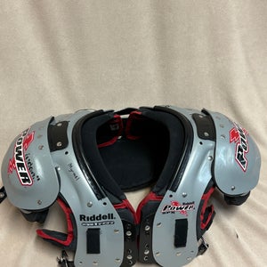 Medium Adult Riddell Power SPX Shoulder Pads (Used)