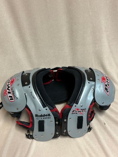 Medium Adult Riddell Power SPX Shoulder Pads (Used)