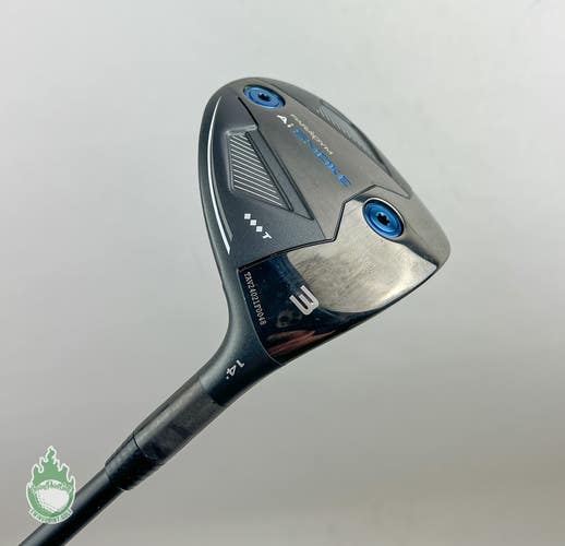 Tour Authentic TA Callaway Paradym Ai-Smoke TD T 3 Wood 14* Stiff Graphite Golf
