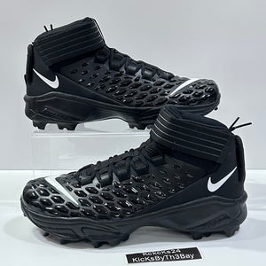 Size 13 Nike Force Savage Pro 2 Shark Football Cleats Black BV5448-001