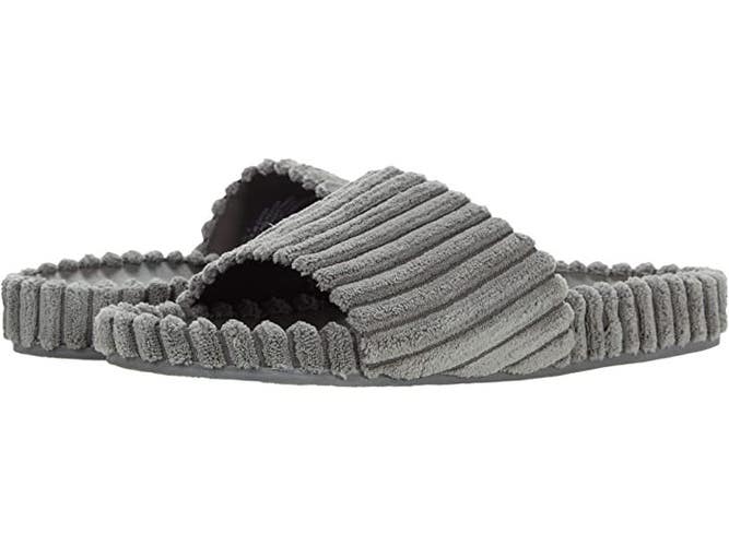 Faryl By Farylrobin Mia Sandals Women's US 13 Gray Comfort Slip On Slide JOBB392
