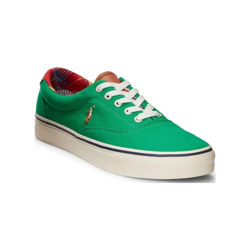 Polo Ralph Lauren Keaton Sneaker Mens 10.5 Green Lace-Up Lifestyle Shoes ZPO3974