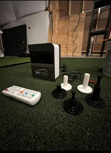 skytrak golf simulator package