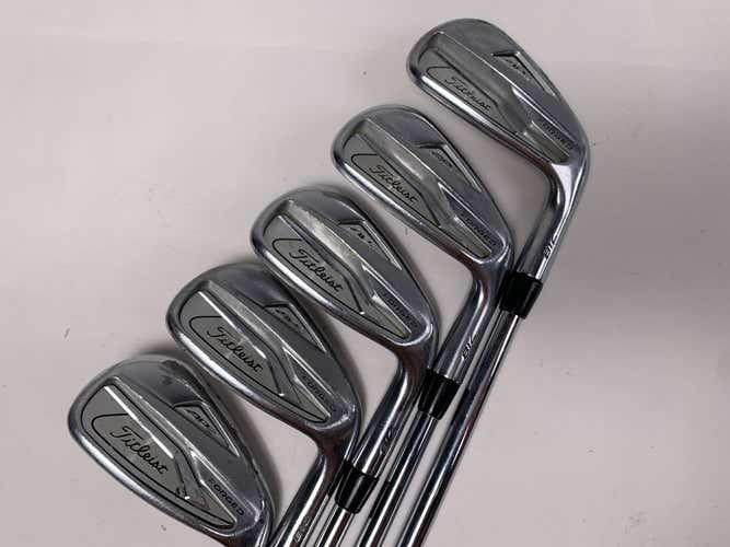 Titleist 718 AP2 Iron Set 6-PW True Temper AMT Tour White S300 Stiff Steel RH