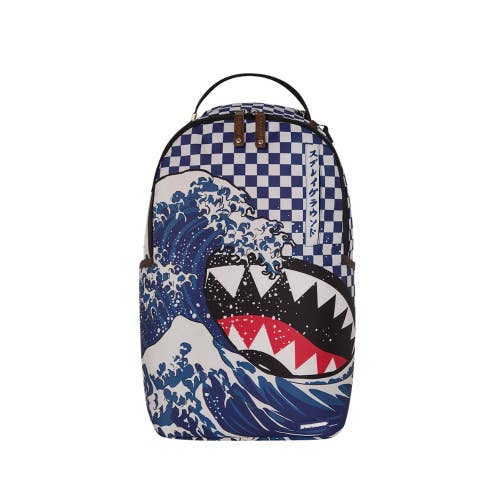 Sprayground Ichimatsu-Moyo Camokawa Shark Backpack Unisex Multicolor Bag SPR231