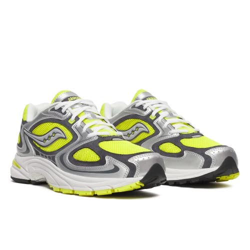 Saucony Grid Jazz 9 S70899-8 Sneaker Men 9 Yellow Silver Lifestyle Shoes RHS7886