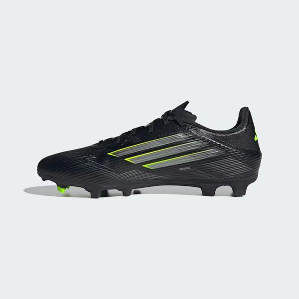Adidas F50 League FG MG Soccer Cleats JI0007 Black Lucid Lemon Mens Size 10.5 Adidas F50 League FG MG Soccer Cleats JI0007 Black Lucid  main image 3
