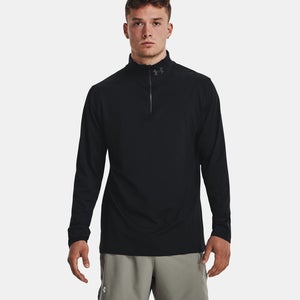 Under Armour Qualifier Running Top Men's XL Black Long Sleeve 1/4 Zip DSGL171