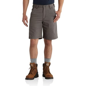 Carhartt Shorts Men's Gray Rigby Canvas Relaxed Fit 10" Inseam Utility DSGL55