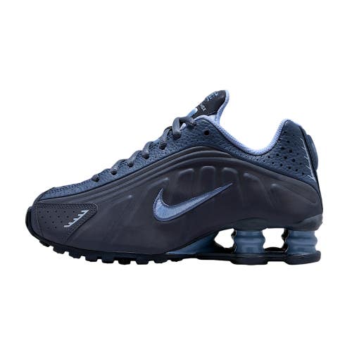Nike Shox R4 IM6973-451 GS Kids Obsidian Diffused Blue Running Shoes LIQ313