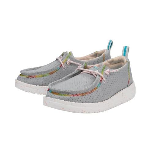 Hey Dude Wendy Perf Neoprene Toddlers US 9 Gray Slip On Comfort Shoes RHS7965