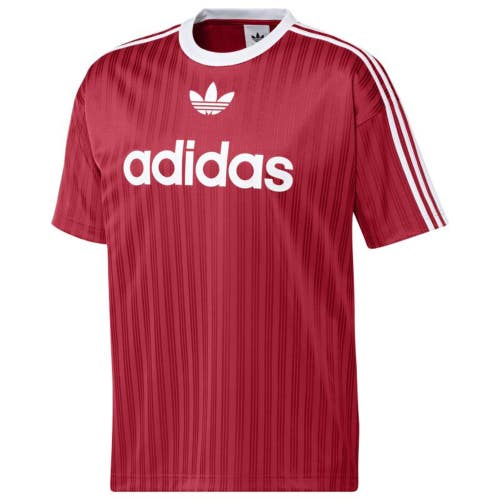 Adidas Originals Adicolor Play Soccer T-Shirt Men Small Red Short Sleeve DSGL173