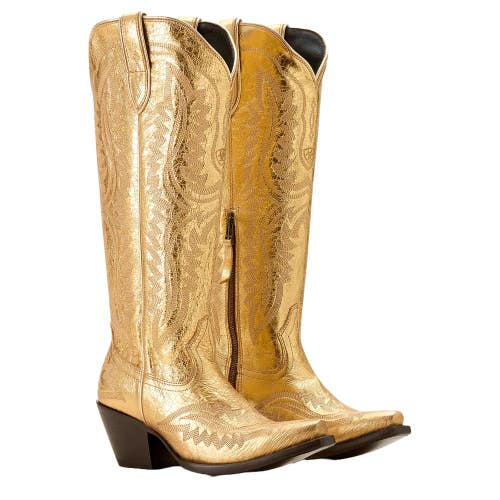 Ariat Casanova 10053652 Womens US 8.5 Royalty Shine Leather Western Boot VER1587
