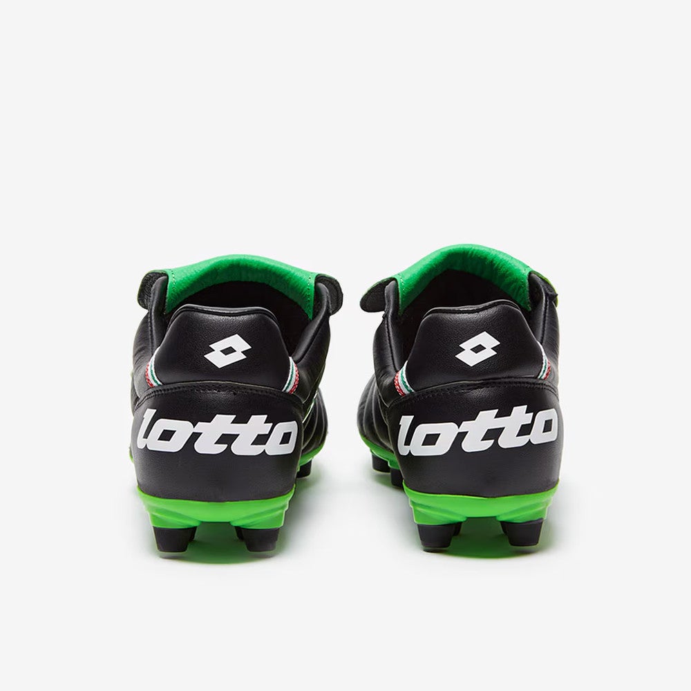 Lotto Stadio OG II FG Size 8.5 Soccer Cleats Black Spring Green 215017 1NI New Lotto Stadio OG II FG Size 9.5 Soccer Cleats Black Spring  main image 2