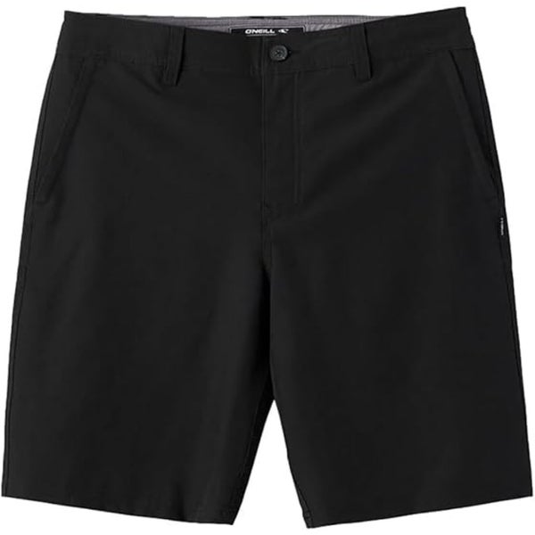 O'Neill Reserve Hybrid Shorts Men's 30 Heather Black 21" Stretch Outdoor DSGL137