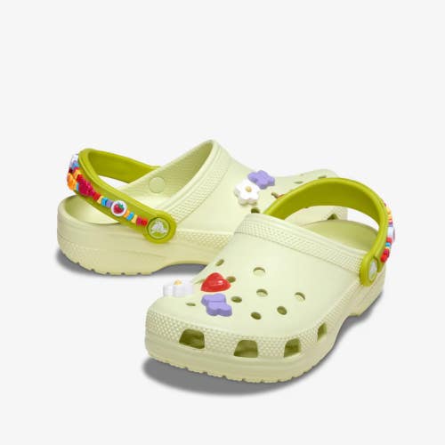 Crocs Classic Friendship Bracelet 211306-3ZL Clogs Kids C13 Frothy Green VER1619