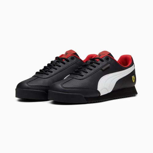 Puma Scuderia Ferrari Roma Via 308378-01 Men's 14 Black Motorsport Shoes VER1531