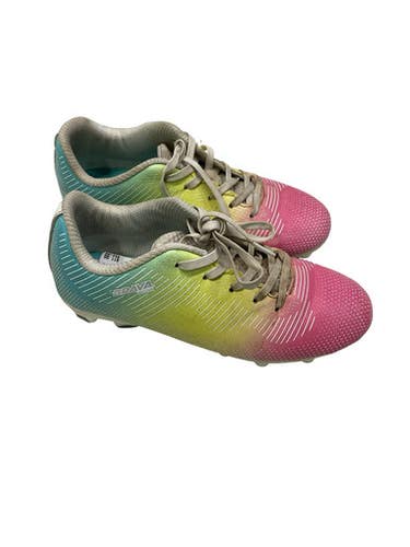 Used Brava RAINBOW CLEATS Soccer Cleats Pink Junior 03 11347-S000265533