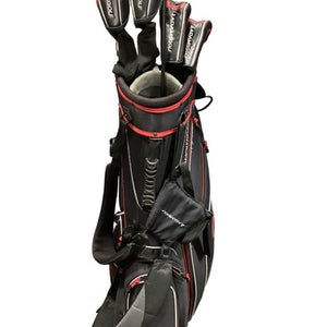Used Adams Golf SPEEDLINE FAST 12 Mens Package Set RH Black And Red 12 Piece 11347-S000265526
