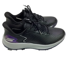 Used Skechers Mens Golf Shoes Black Senior 9 11347-S000265595