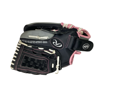 Used Rawlings FAST PITCH SOFTBALL BB/SB Glove RH Throw Black 11 1/2" 11613-S000178684
