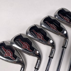 Callaway Big Bertha 2006 Iron Set 4-8 Regular Steel Mens RH