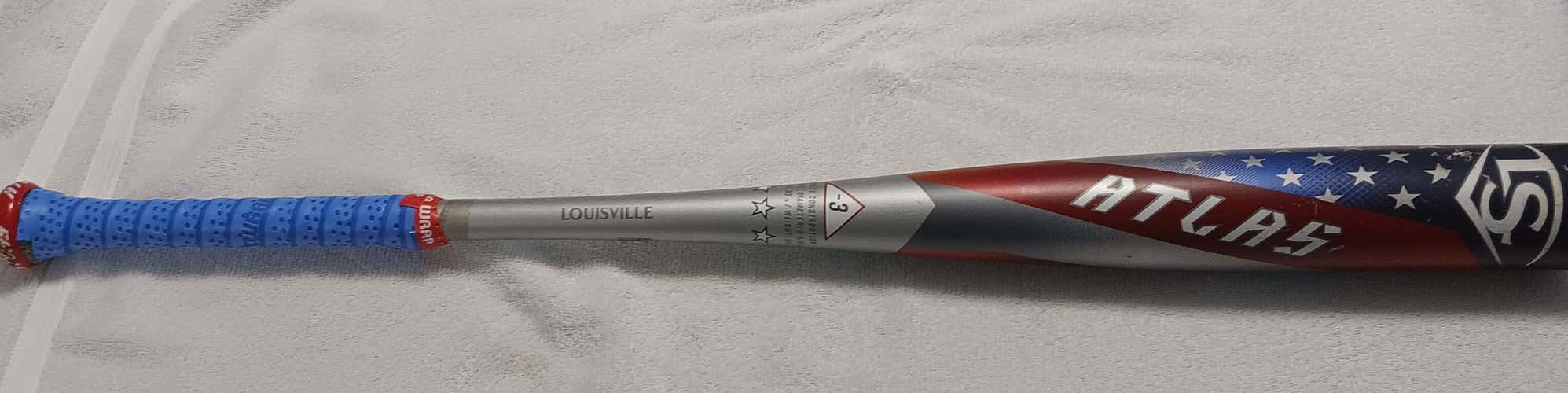 2025 Atlas Alloy BBCOR Certified Bat (-3) 30 oz 33" (Used)