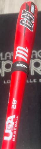 Used Marucci CAT CONNECT BB/SB USA 2 5/8 Bat 28" 11497-S000156213