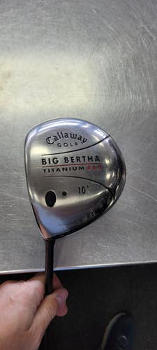 Used Callaway BIG BERTHA TI 454 Mens Driver LH 10.0 Degree 11497-S000156203