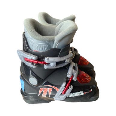 Used Tecnica RJ Boys DH Ski Boot Black 165 MP - Y09 11883-S000158497