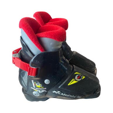 Used Nordica SUPER 0.1 Boys DH Ski Boot Black 175 MP - Y11 11883-S000158499