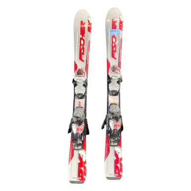 Used Fischer RXJ Boys Skis Only Grey 90 cm 11883-S000158496