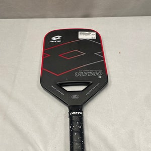 Used LOTTO ULTIMO 14 Pickleball Racquet Black 11490-S000270172