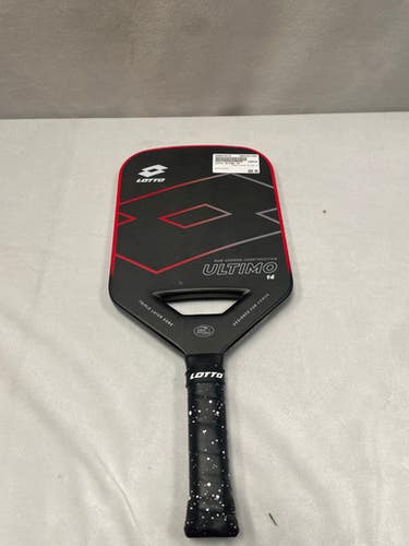 Used LOTTO ULTIMO 14 Pickleball Racquet Black 11490-S000270172