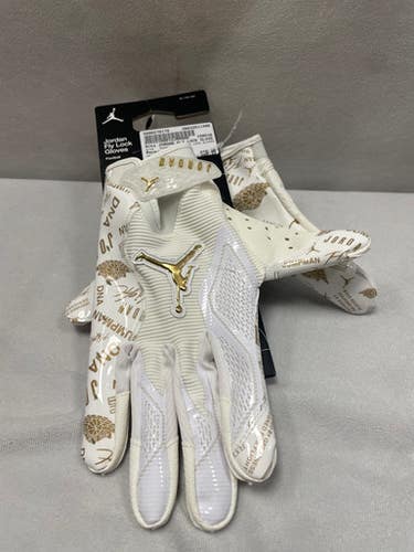 Used Nike JORDAN FLY LOCK GLOVES FB Gloves White XL 11490-S000270170