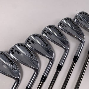 PXG 0311 Chrome Iron Set 5-PW UST Mamiya Recoil 807 F3 Regular Graphite Mens RH