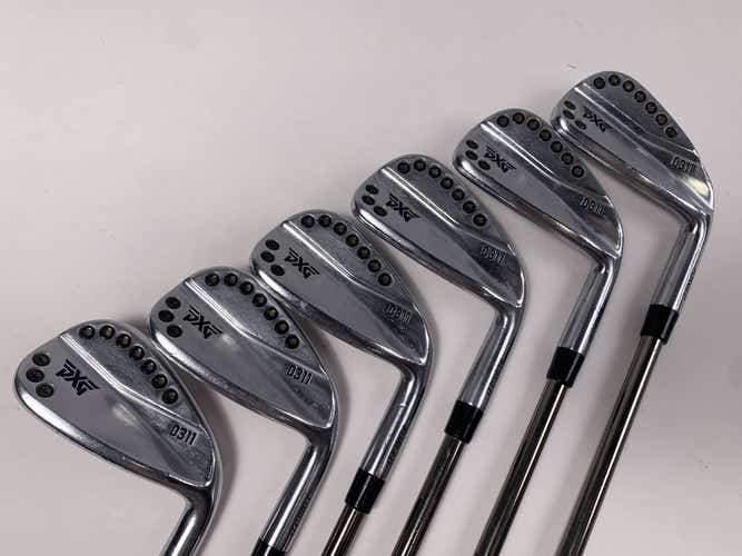 PXG 0311 Chrome Iron Set 5-PW UST Mamiya Recoil 807 F3 Regular Graphite Mens RH