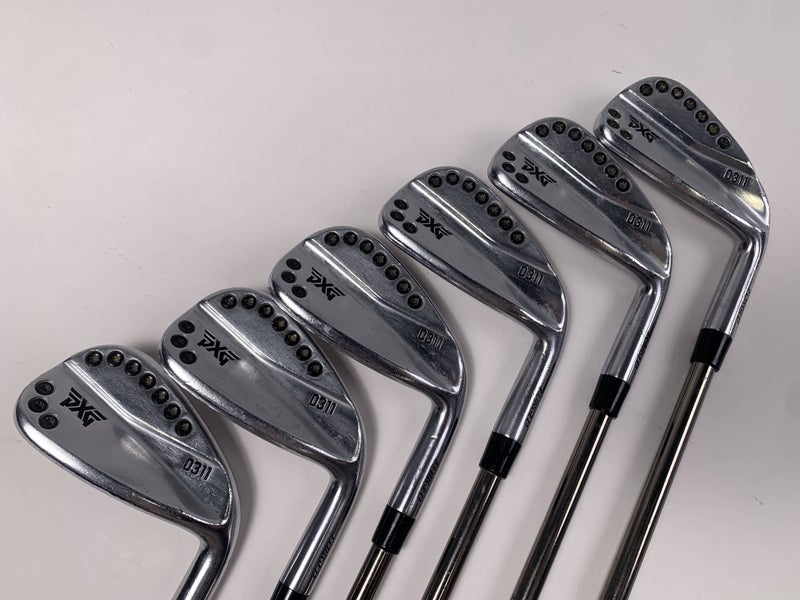 PXG 0311 Chrome Iron Set 5-PW UST Mamiya Recoil 807 F3 Regular Graphite Mens RH