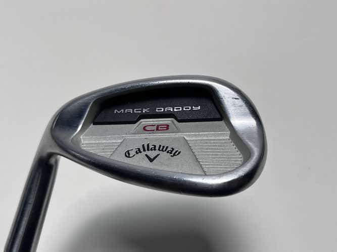 Callaway Mack Daddy CB Wedge 52* 12 Bounce KBS Hi-Rev 2.0 105g Steel Mens LH