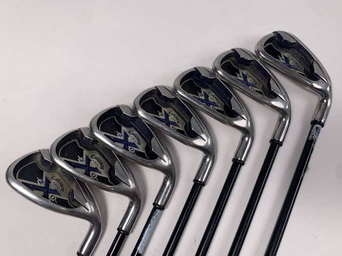 Callaway X-20 Iron Set 4-PW 75g Regular Graphite Mens RH
