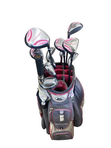 Used Slazenger PHILOSOPHY Womens Complete Set RH 11 Piece 11760-S000089324