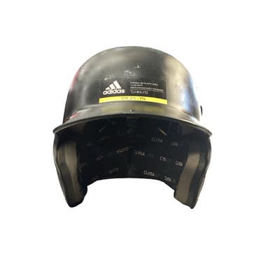 Used Adidas TRIPLE STRIPE 6 3/8 - 7 3/8 Batting Helmet No Mask Black S/M 11760-S000089319
