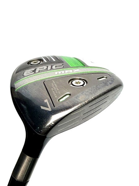 Callaway Epic Max 7 Wood 21 Cypher Black 50g Senior Flex Fairway Wood