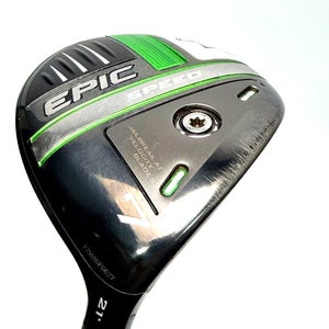 Callaway Epic Speed 7 Wood 21 HZRDUS Smoke Black 60g X-Stiff Flex Fairway Wood