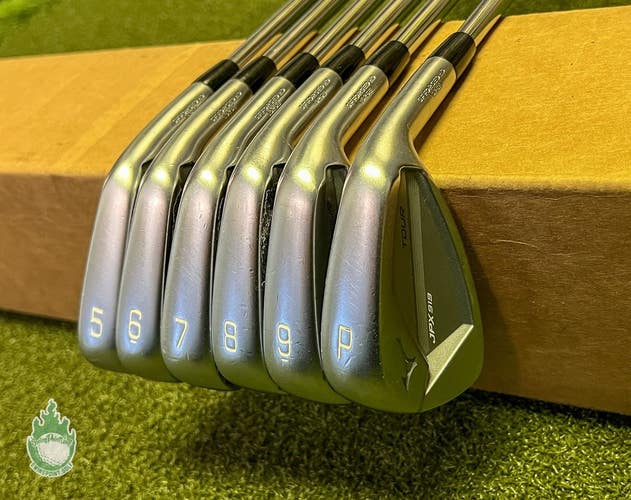 Used Mizuno JPX 919 Tour Forged Irons 5-PW X Seven Tour X-Stiff Steel Golf Set